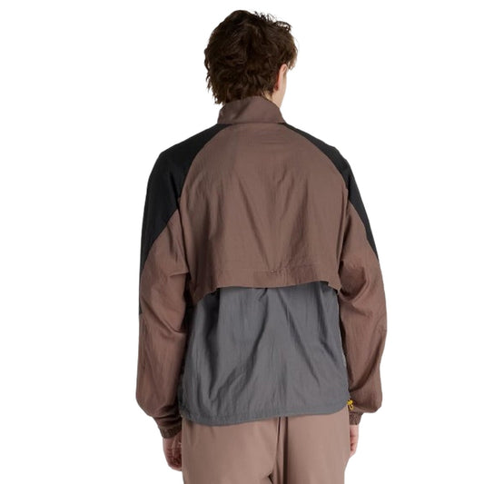 Giacche Uomo New Balance - Better Run Water Resistant Jacket - Marrone