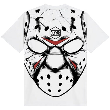 T-shirt Uomo Dolly Noire - Hockey mask tee - Bianco