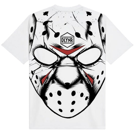 T-shirt Uomo Dolly Noire - Hockey mask tee - Bianco
