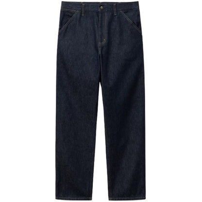 Pantaloni Uomo Carhartt Wip - Single Knee Pant - Blu