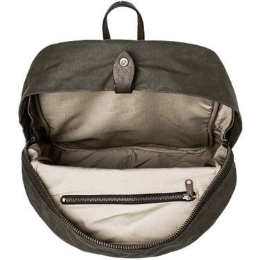Filson Sacs à dos décontractés pour hommes - Sac à dos Journeyman en tissu étain finition huilée - Vert