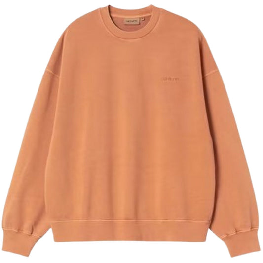 Felpe senza cappuccio Uomo Carhartt Wip - Benton Sweat - Arancione