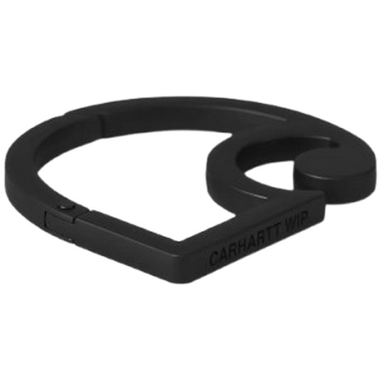 Uomo Unisex Carhartt Wip - C-Logo Carabiner - Nero