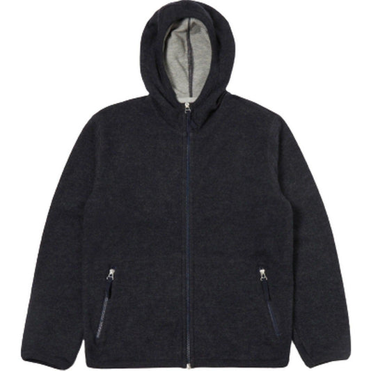 Felpe con cappuccio Uomo Universal Works - Surfer Hoodie - Blu