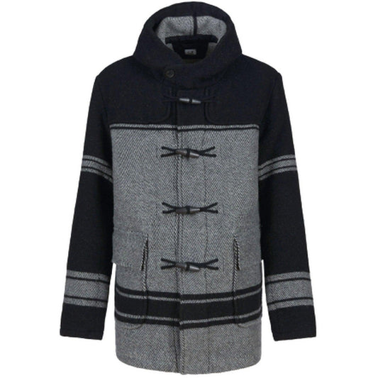 Cappotti Uomo C.P. Company - C.p. Duffel Jacquard Striped Coat - Multicolore