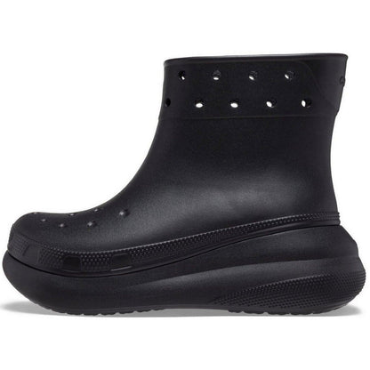 Stivali Donna Crocs - Classic Crush Rain Boot - Nero