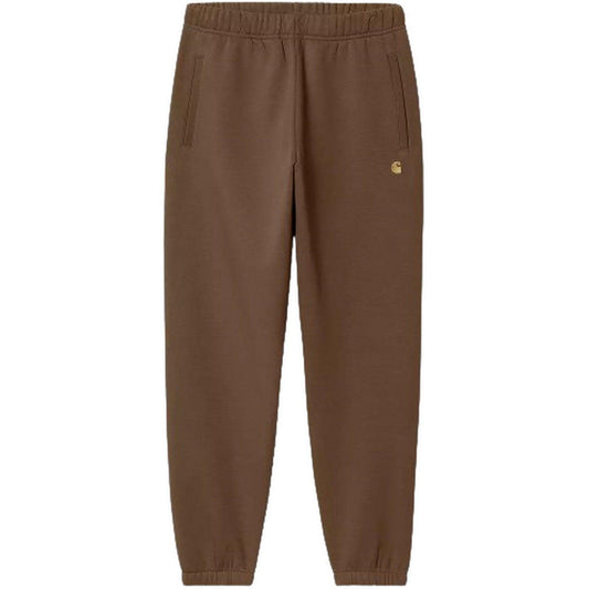 Pantaloni Uomo Carhartt Wip - Chase Sweat Pant - Marrone