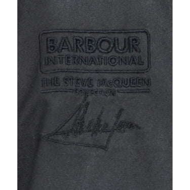 Kurtki męskie Barbour International – Workers Wax – Czarne