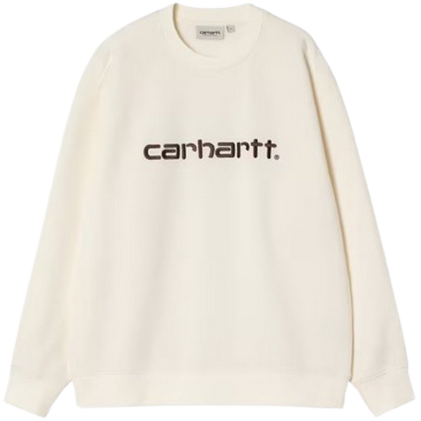 Felpe senza cappuccio Donna Carhartt Wip - W' Carhartt Sweat - Bianco