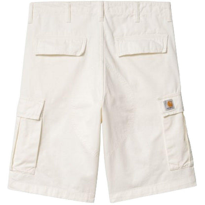 Bermuda Uomo Carhartt Wip - Regular Cargo Short - Bianco