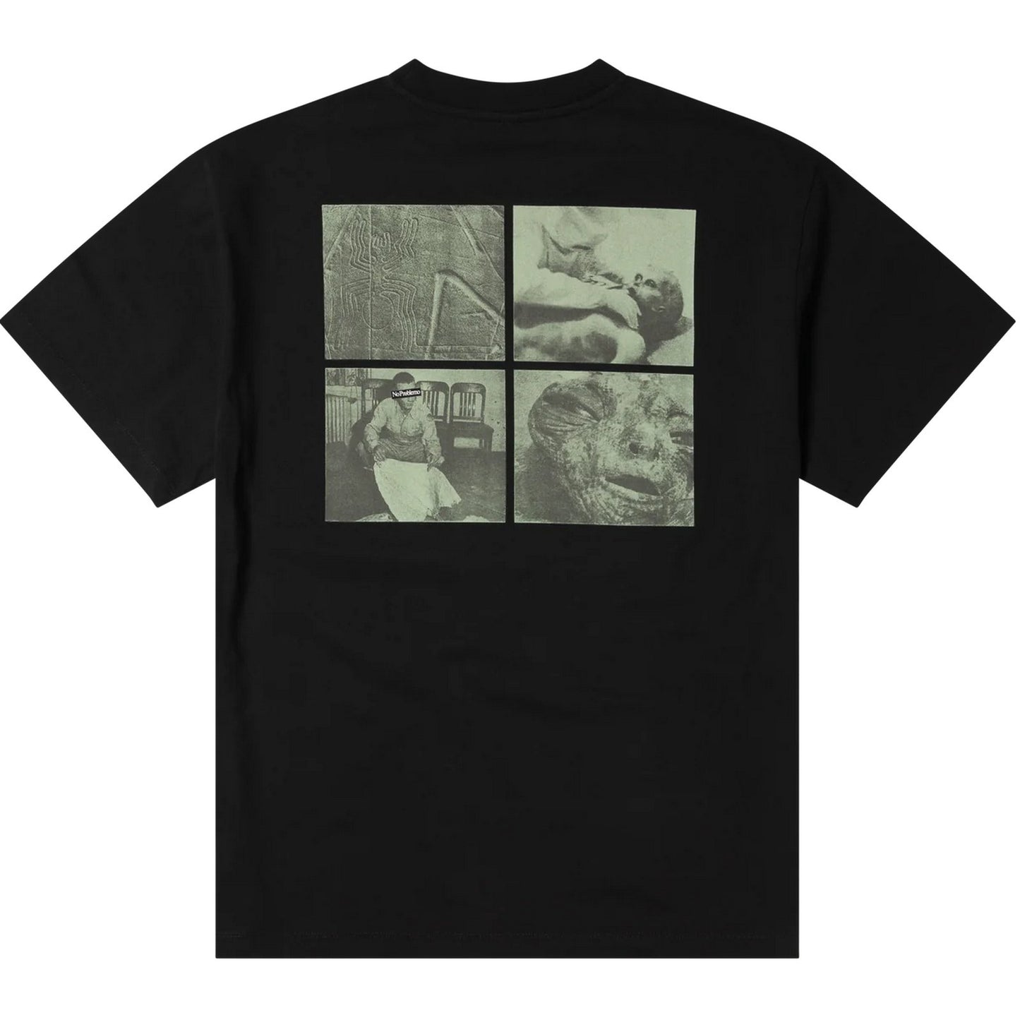 T-shirt Uomo NO PROBLEMO - Area 51 SS Tee - Nero
