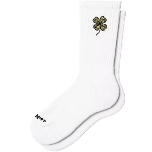 Calze Unisex Carhartt Wip - Clover Socks - Bianco
