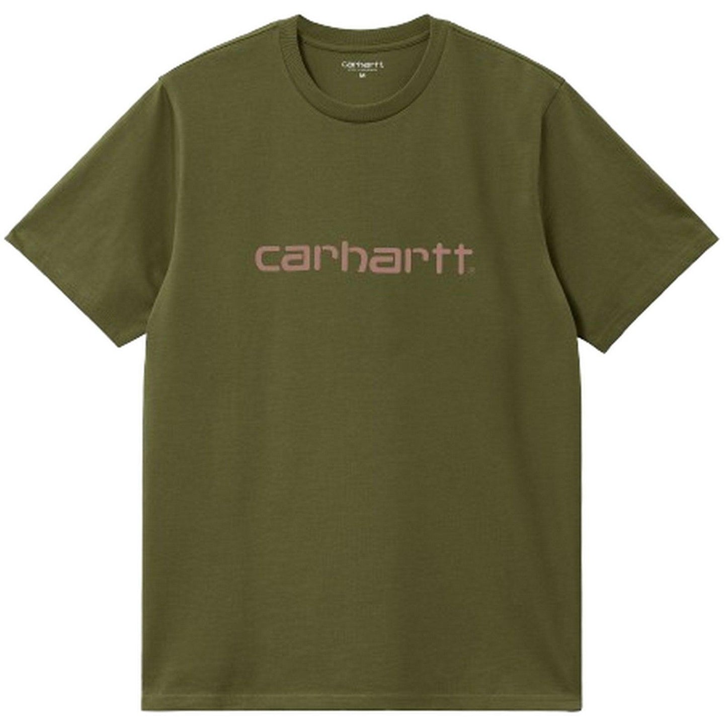 T-shirt Uomo Carhartt Wip - S/S Script T-Shirt - Verde