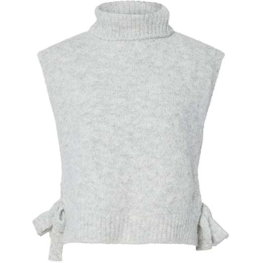 Poncho e mantelle Donna Pieces - Pcjecca Poncho Bc - Grigio
