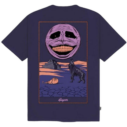 T-shirt Uomo Dolly Noire - Black Moon Tarot Tee - Blu