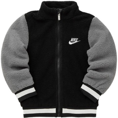 Giacche Bambini Unisex Nike - Nkb Sherpa Jkt - Nero