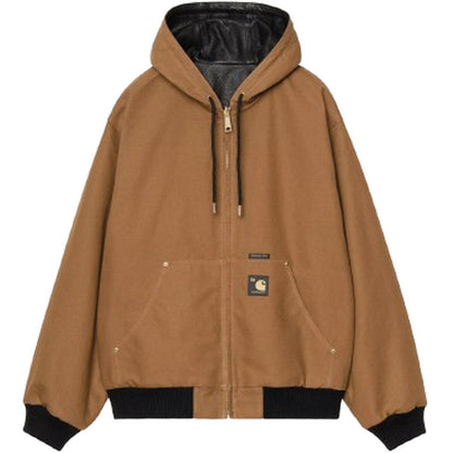 Giacche Uomo Carhartt Wip - 50 Years Anniversary OG Active Jacket Leather - Nero