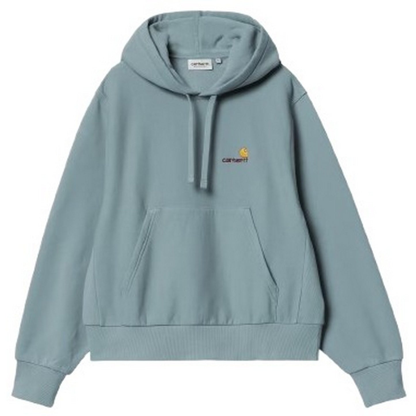 Felpe con cappuccio Donna Carhartt Wip - W' HD American Script Sweat - Azzurro