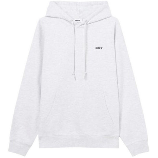 Felpe con cappuccio Uomo Obey - Obey Bold Premium Hooded Fleece - Grigio