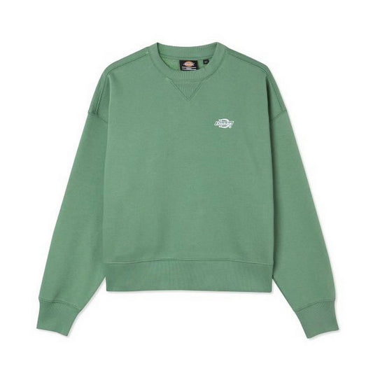 Felpe senza cappuccio Donna Dickies - Summerdale Sweatshirt W - Verde