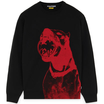 Maglie a manica lunga Uomo Iuter - Club Dogo - Dogo Breed Knitted Jumper - Nero