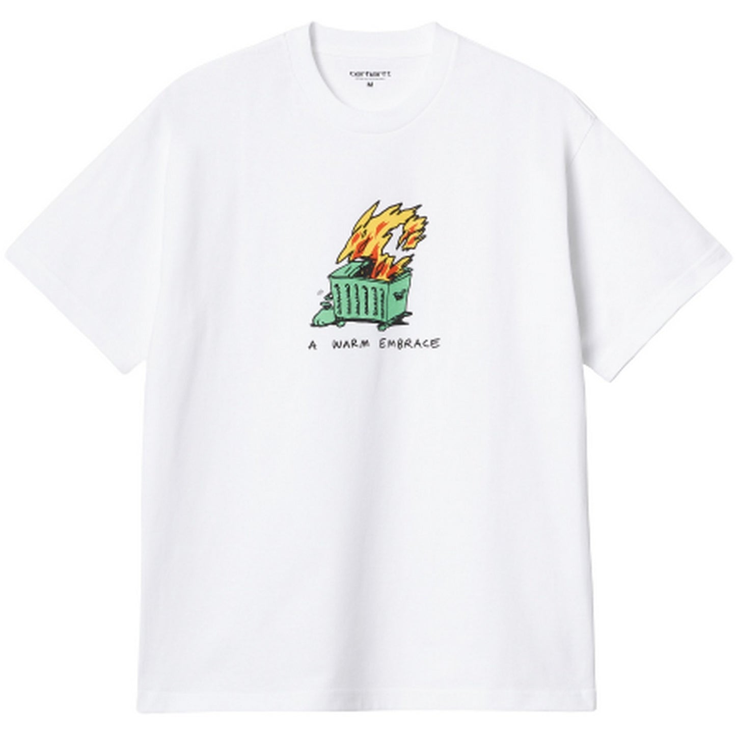 T-shirt Uomo Carhartt Wip - S/S Warm Embrace T-Shirt - Bianco