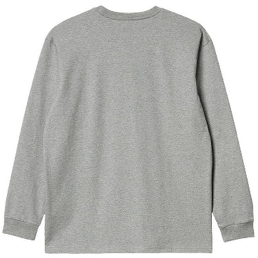 Carhartt Wip Chemises à manches longues pour hommes - L/S Chase T-Shirt - Gris