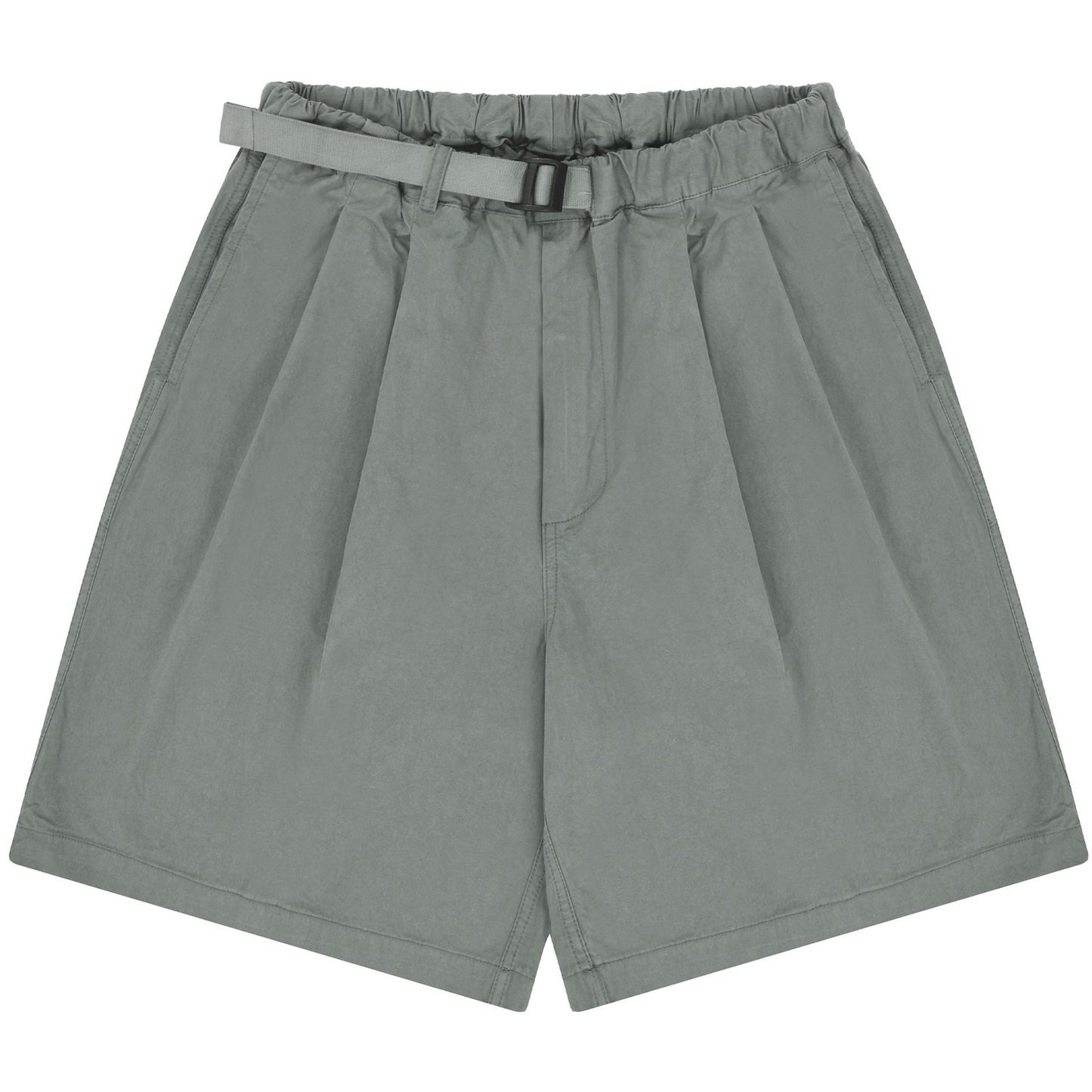 Pantaloncini Unisex KAPPY DESIGN - Two Tuck Wide Half Pants - Grigio