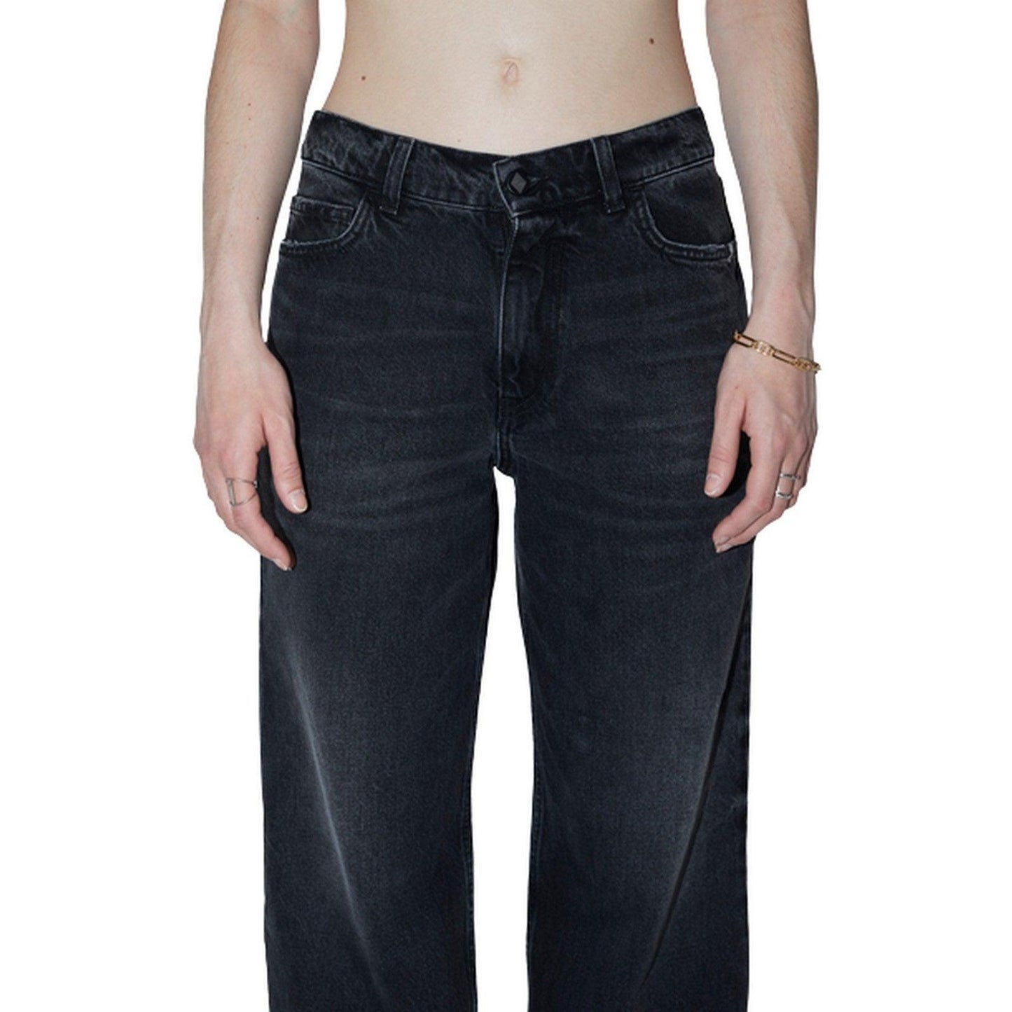 Jeans Donna Amish - Jenny - Nero