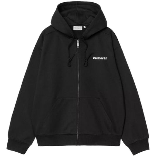 Felpe con cappuccio Uomo Carhartt Wip - Hooded Archive Lines Jacket - Nero