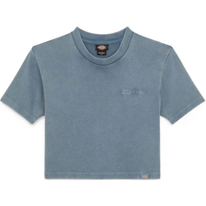 T-shirt Donna Dickies - Plentywood Tee Ss W - Blu