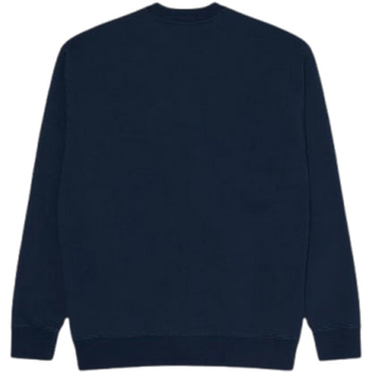 Felpe senza cappuccio Uomo Obey - Established Works Bold Crew Ii Fleece - Blu