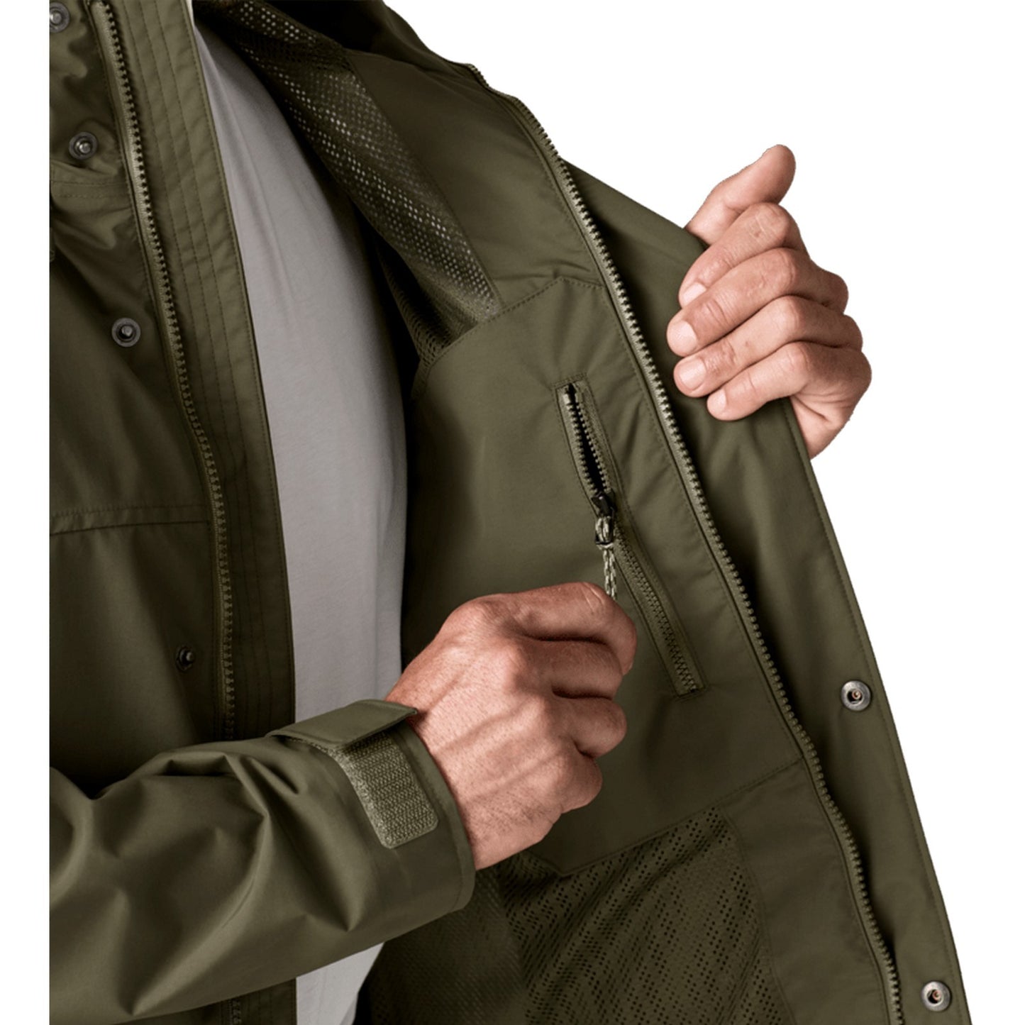 Giacche impermeabili Uomo Patagonia - M's Outdoor Everyday Rain Jkt - Verde