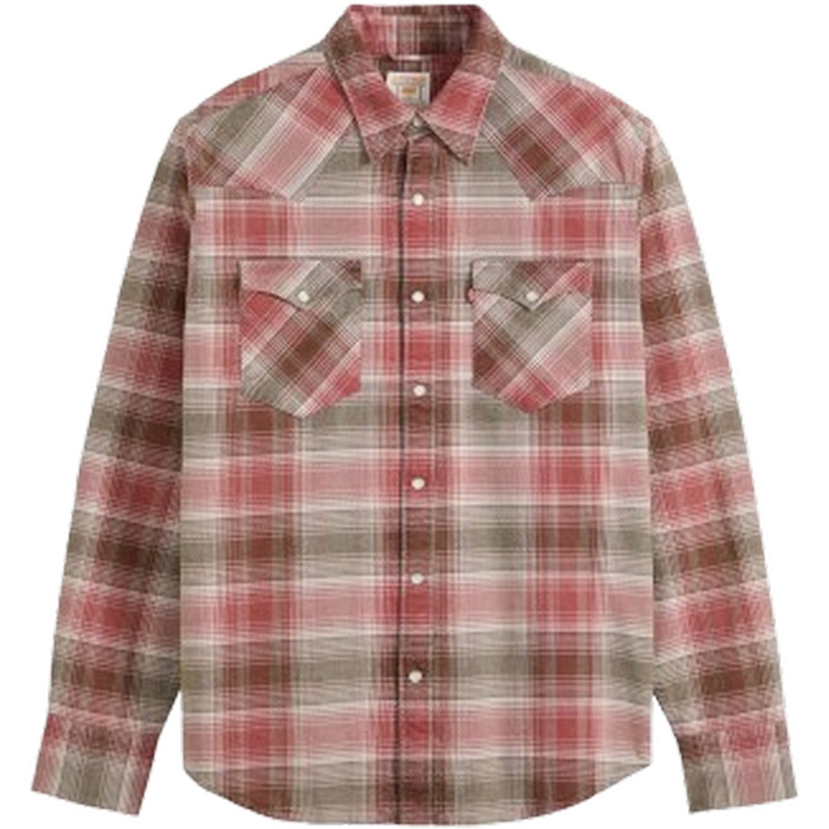 Camicie casual Uomo Levi's - Barstow Western Standard - Rosso