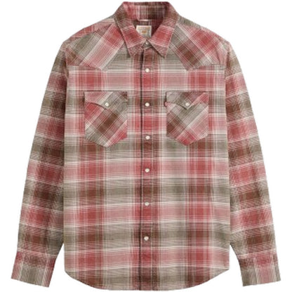Camicie casual Uomo Levi's - Barstow Western Standard - Rosso