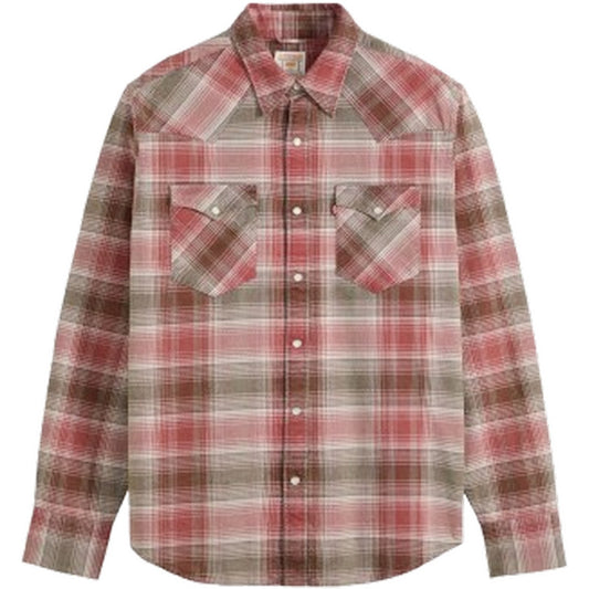 Camicie casual Uomo Levi's - Barstow Western Standard - Rosso