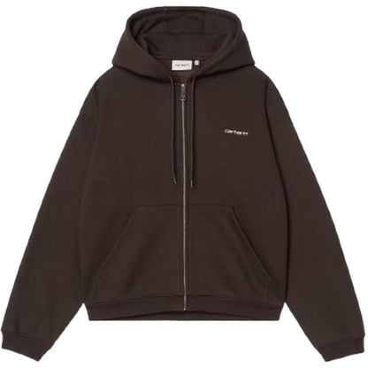 Felpe con cappuccio Uomo Carhartt Wip - Hooded Ebbert Jacket - Marrone