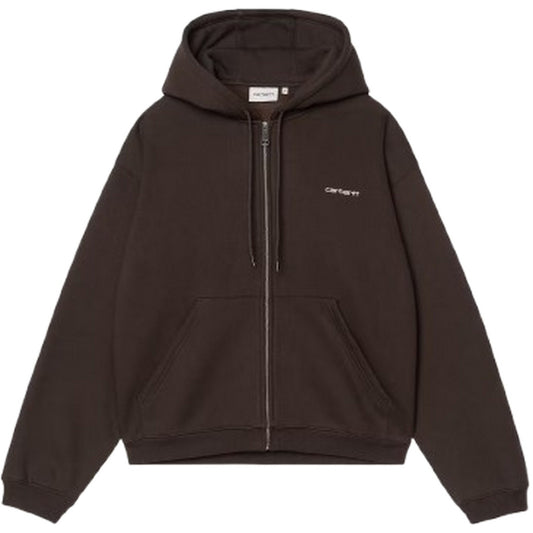 Felpe con cappuccio Uomo Carhartt Wip - Hooded Ebbert Jacket - Marrone
