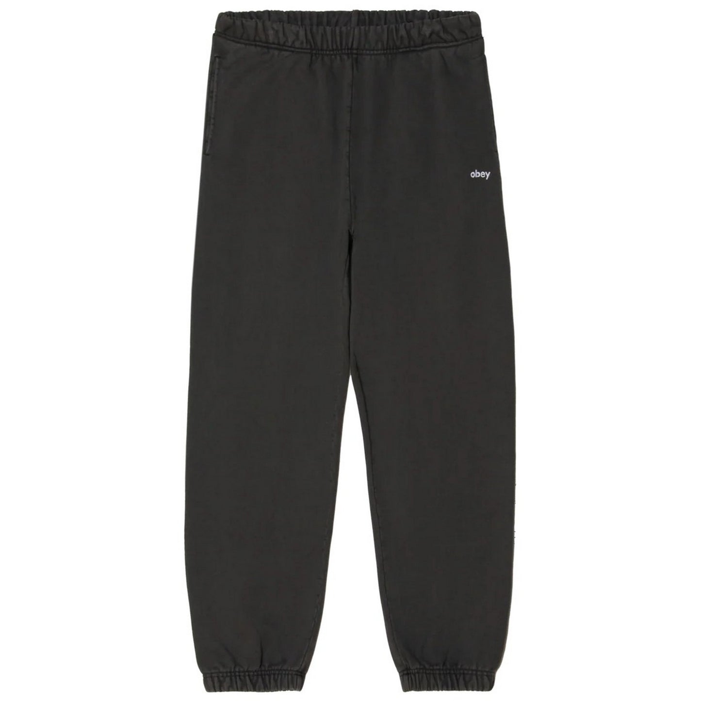 Pantaloni Uomo Obey - Lowercase Pigment Sweatpant - Nero