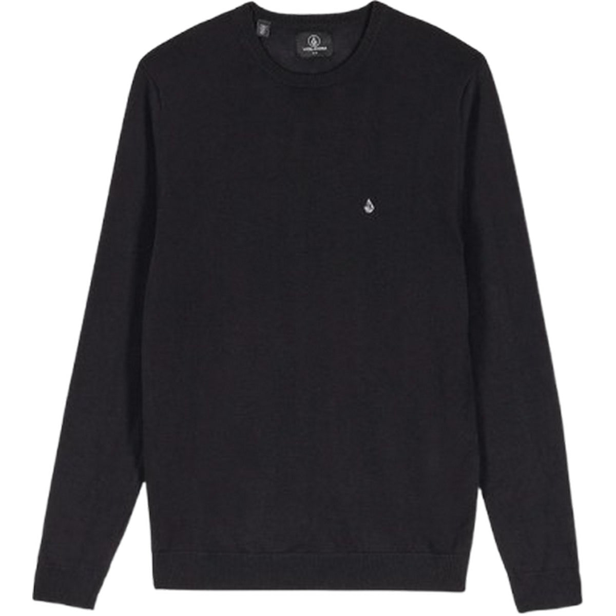 Maglie a manica lunga Uomo Volcom - Uperstand Sweater - Nero