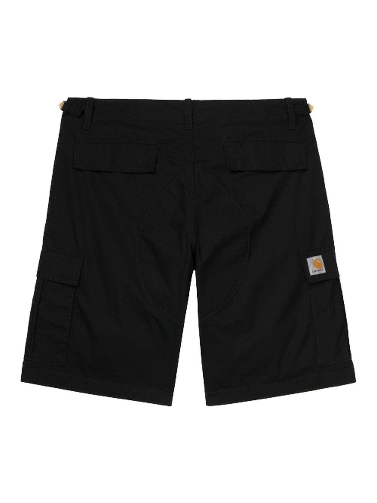 Bermuda Uomo Carhartt Wip - Aviation Short - Nero