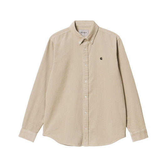 Camicie casual Uomo Carhartt Wip - L/S Madison Cord Shirt - Beige