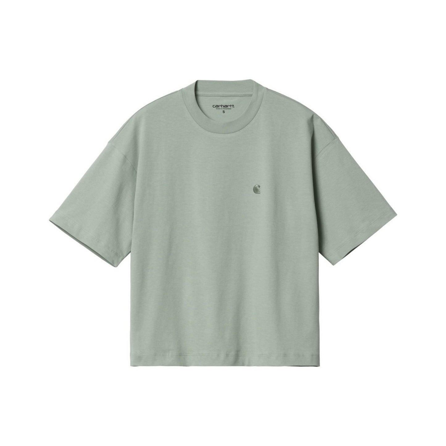 T-shirt Donna Carhartt Wip - W' S/S Chester T-Shirt - Verde