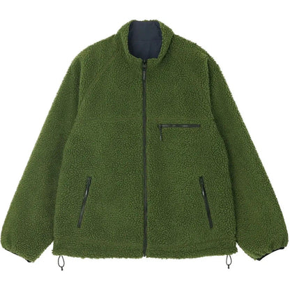Giacche Uomo Gramicci - Reversible Sherpa Jacket - Blu