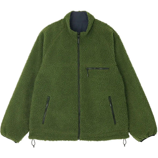 Giacche Uomo Gramicci - Reversible Sherpa Jacket - Blu