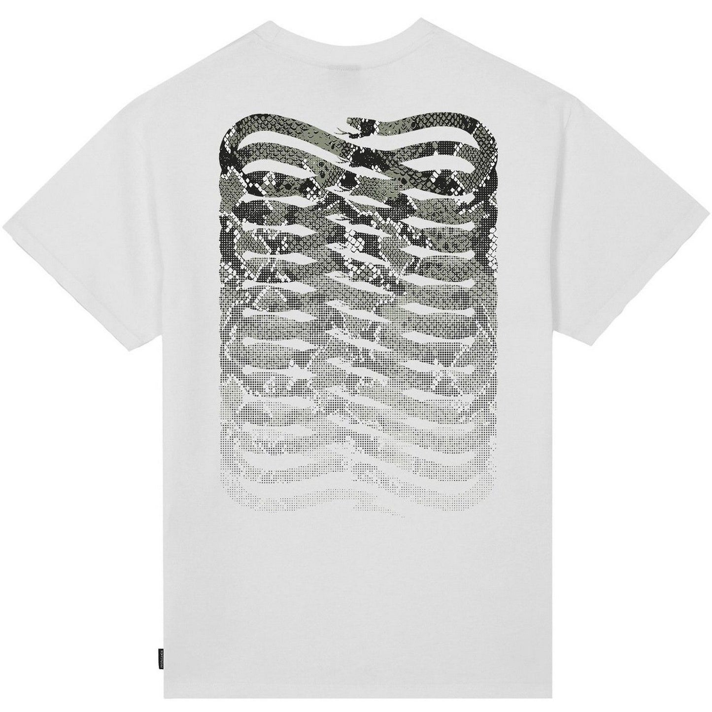 T-shirt Uomo Propaganda - T-Shirt M/M Ribs Python - Bianco