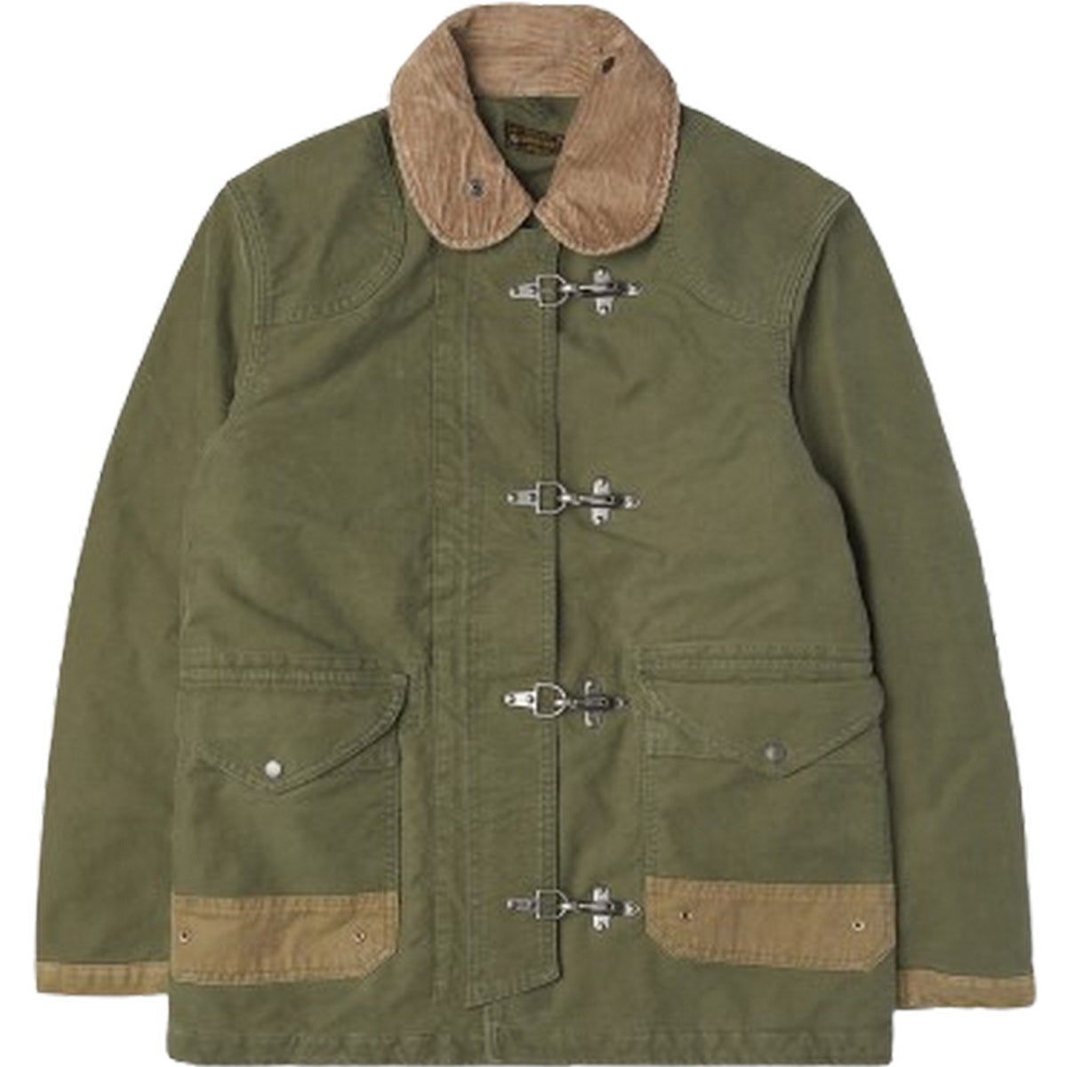 Giacche Uomo Chesapeake's - Fireman Jungle cloth jkt Bedford - Verde