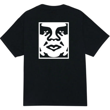 Camiseta unisex Obey - Camiseta Obey Bold Icon Face - Negra