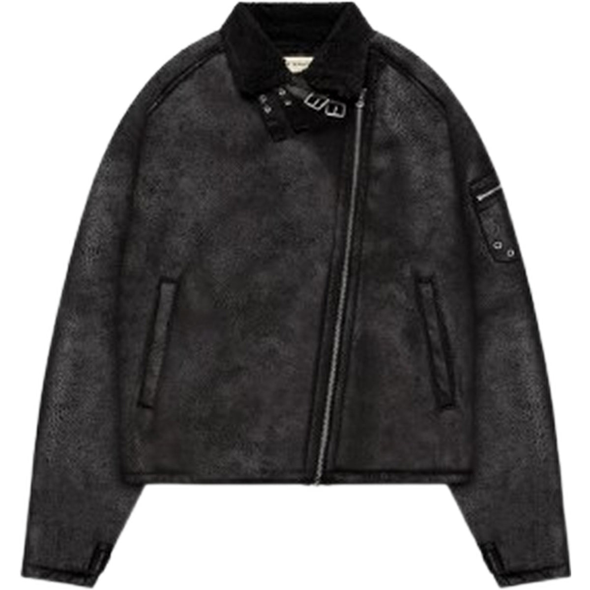 Giacche Uomo Reternity - Aero Shearling Jacket - Nero