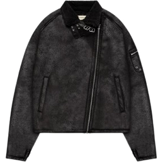 Giacche Uomo Reternity - Aero Shearling Jacket - Nero